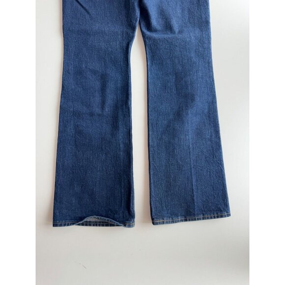 LEVI'S Ribcage Boot High Key Dark Wash Cotton High Rise Bootcut Jeans, Size 24 - Picture 10 of 15